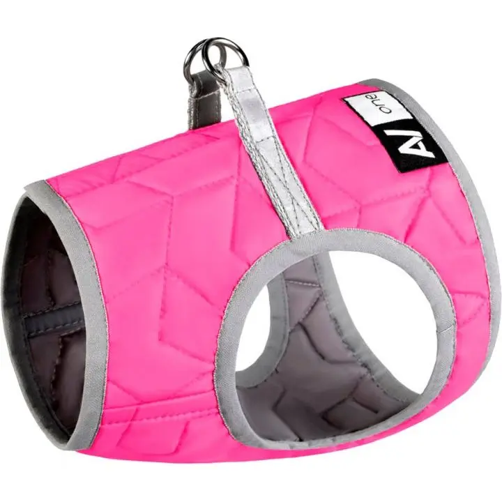 Фото - Нашийник AiryVest Шлея для собак м'яка  One, ХS3, 32-35х22-24 см, рожевий  (29397)