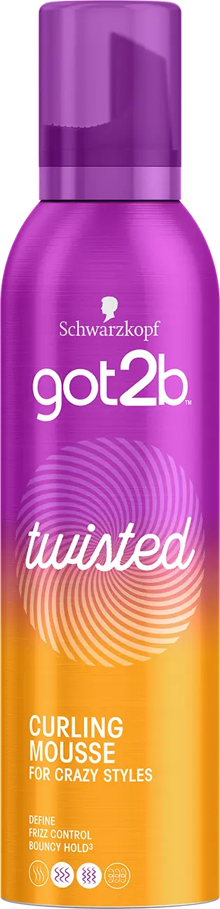 Фото - Стайлінг для волосся Піна-мус для волосся Got2b Twisted, фіксація 3, 250 мл