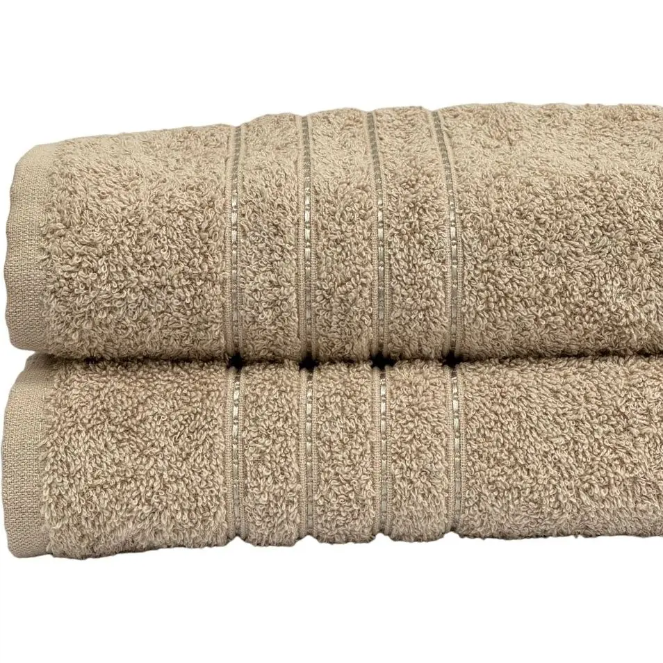 Photos - Towel Ecotton Рушник  Beige махровий 90х50 см  (24405)