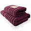 nabir-2-zhakardovi-rushnyky-lovely-svi-dlia-vannoi-hoteliv-spa-na-podarunok-70kh140-sm-50-90-sm-oxford-stripe-burgundy-391124